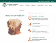 Tablet Screenshot of naturecure.org.in